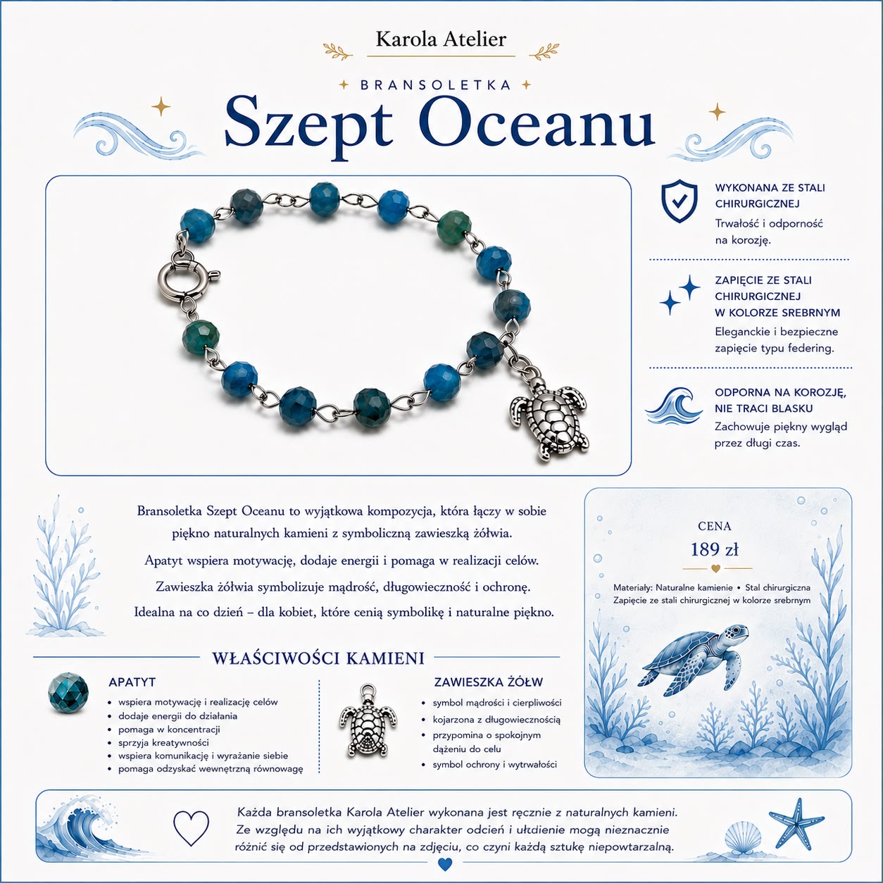 Bransoletka - Szept Oceanu